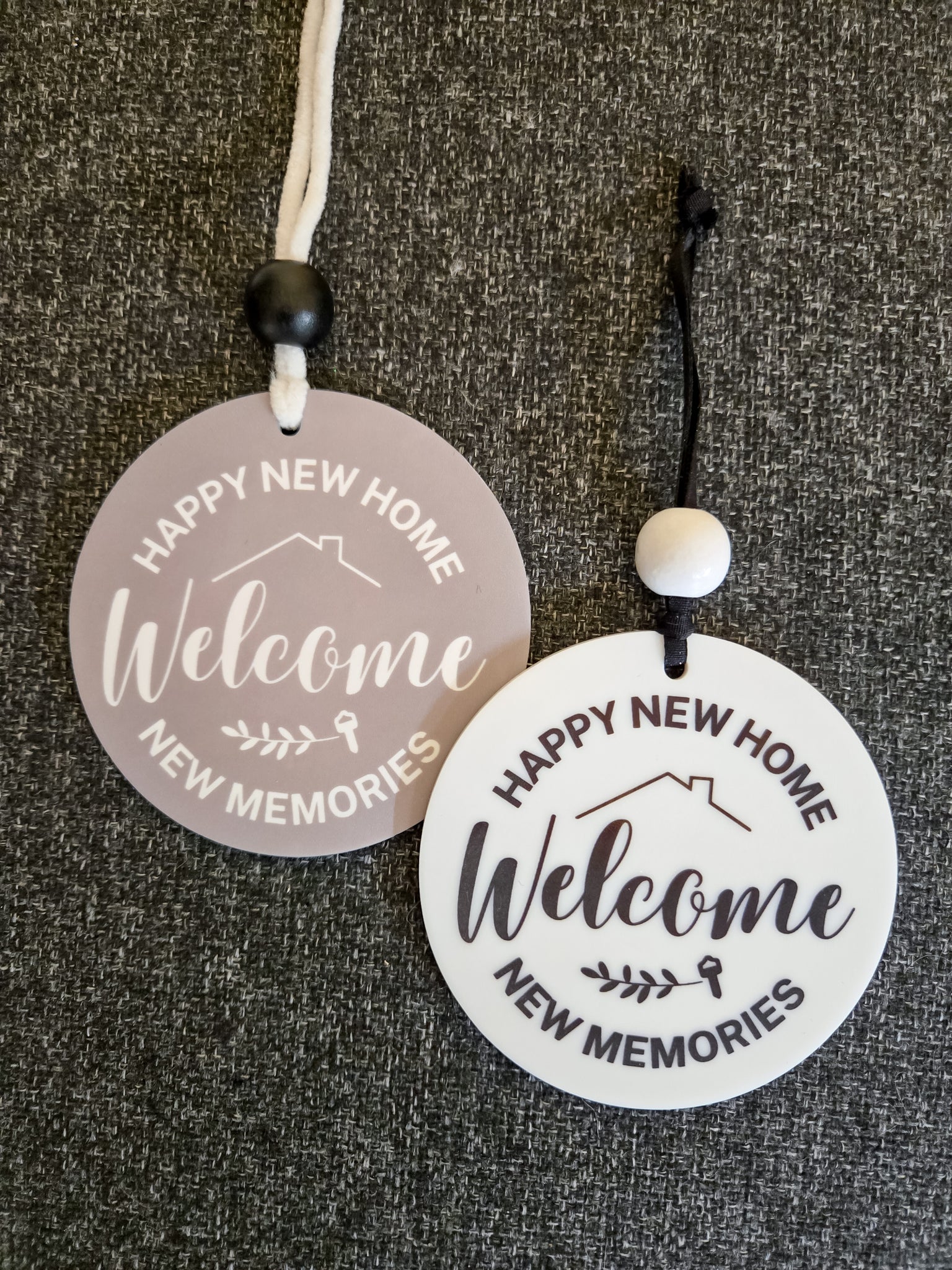 Keepsake Ornament- Happy New Home Welcome New Memories