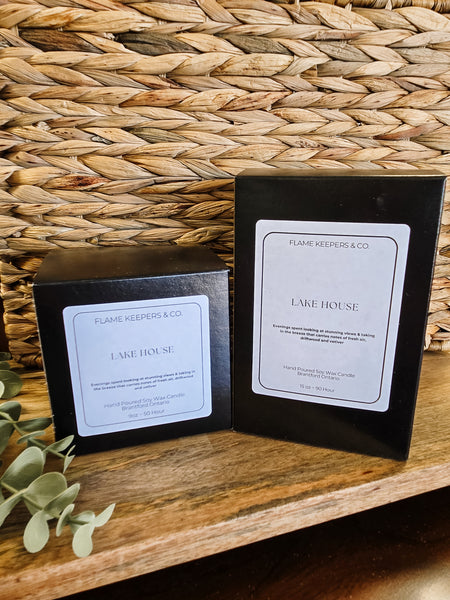 Lake House Soy Wax Candle - 2 Sizes