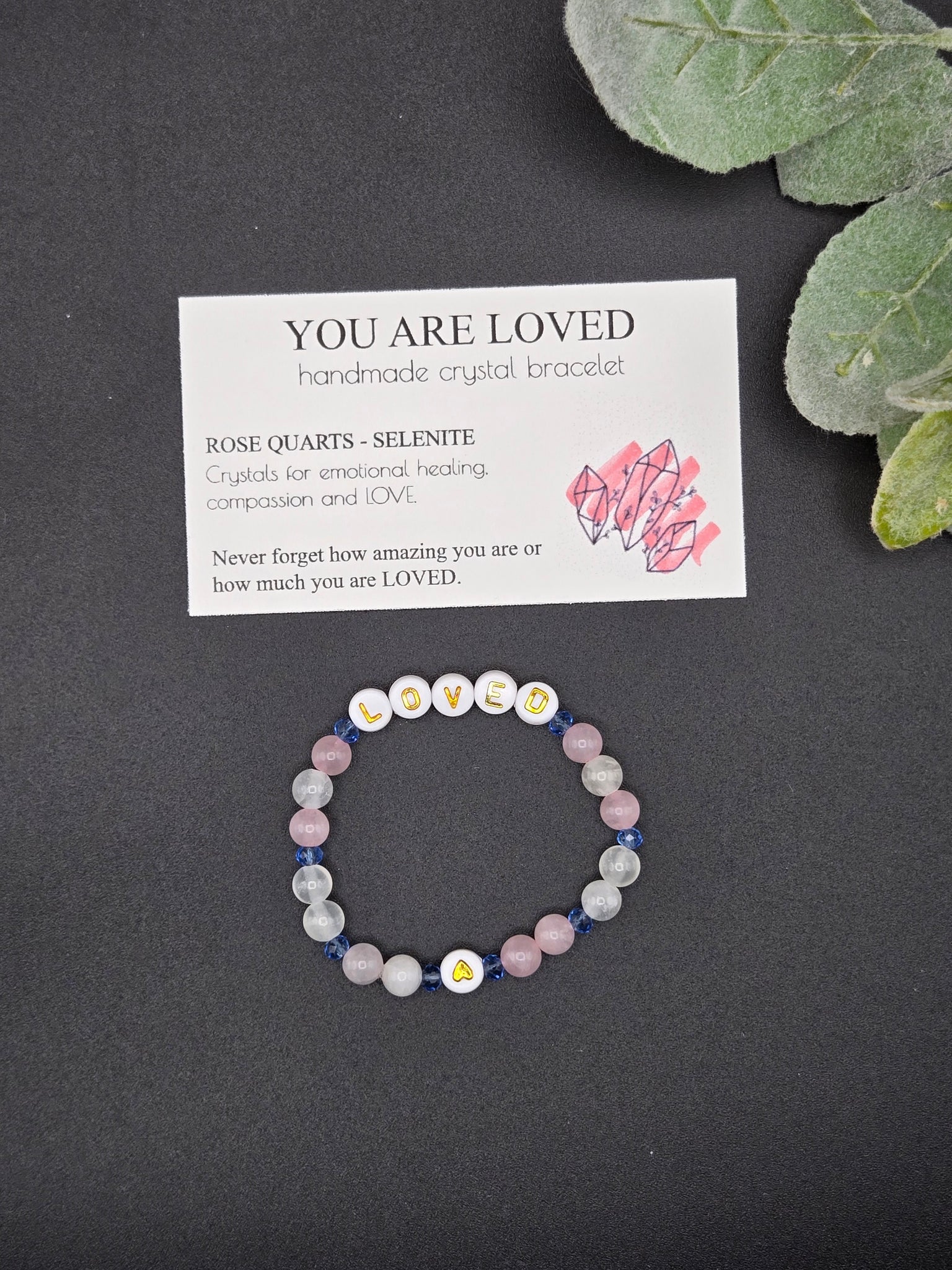 Kids Crystal Bracelet - You are Loved