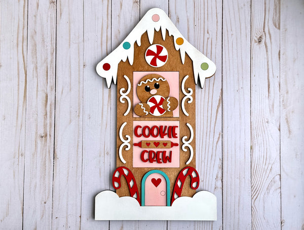 3D Gingerbread Shelf Display Instore Workshop Project