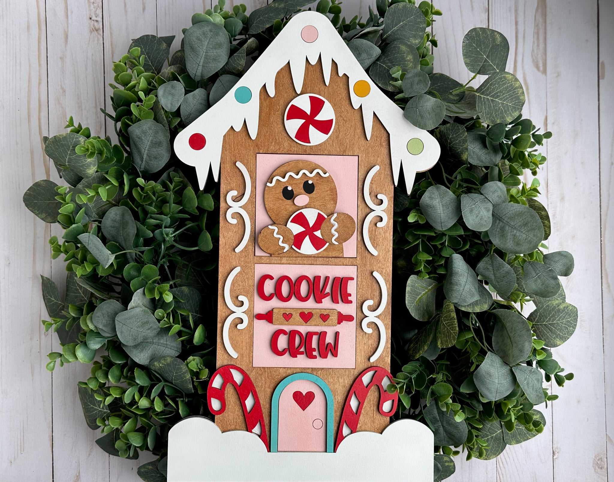 3D Gingerbread Shelf Display Instore Workshop Project