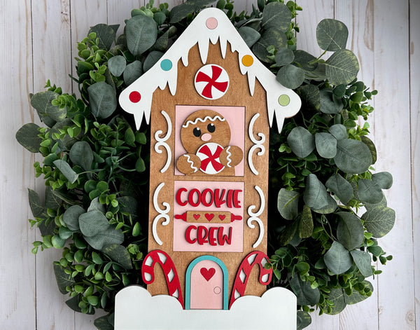 3D Gingerbread Shelf Display Instore Workshop Project