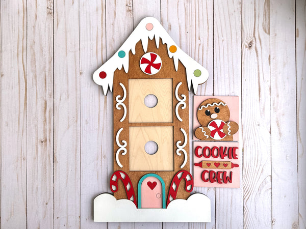 3D Gingerbread Shelf Display Instore Workshop Project