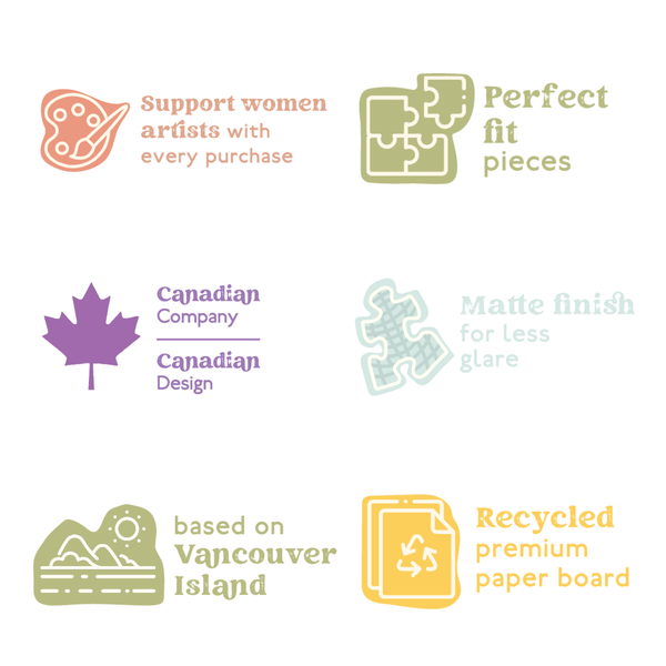 Emerald Bookstore | 1000-Piece Puzzle | Designed in Canada