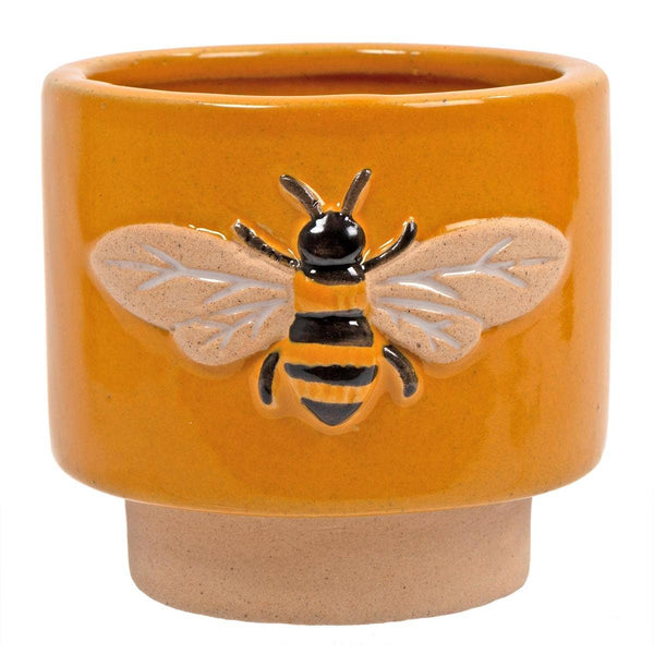 Truu Design Bee Ceramic Planter 3.25"D