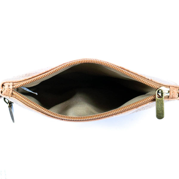 Cork Women's Double Zip Flower print Crossbody Bag BAG-2266DEFGH: D