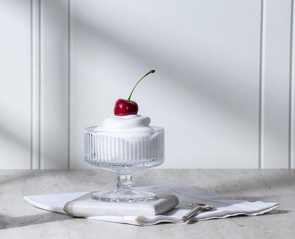 Tight Optic Pedestal Small Bowl - Dish