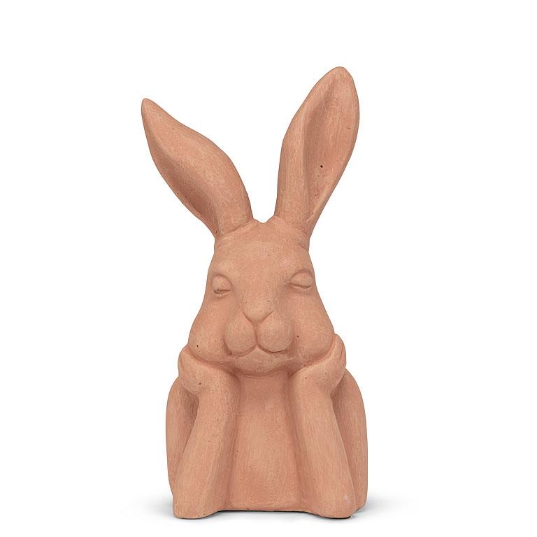 Small Pondering Rabbit - 8"H