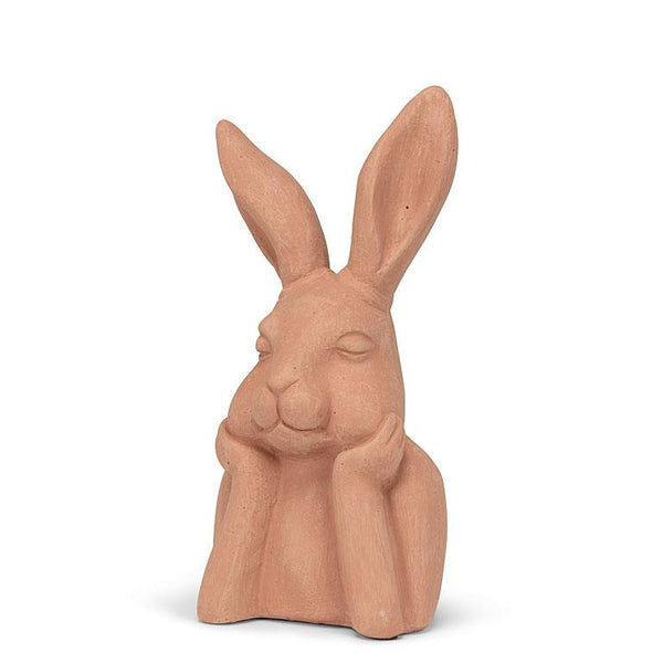 Small Pondering Rabbit - 8"H