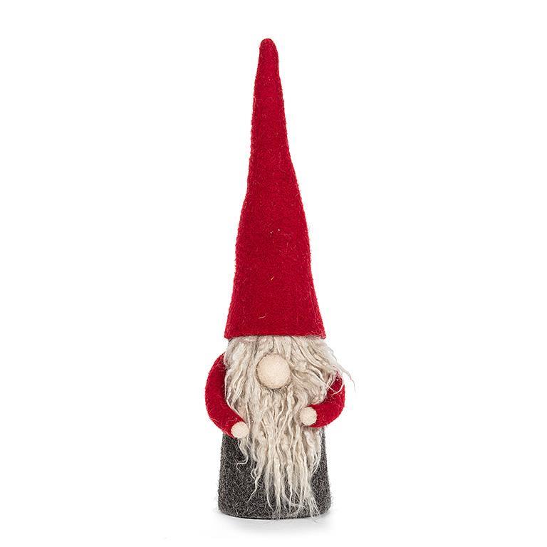Felted Red Body Gnome - Large