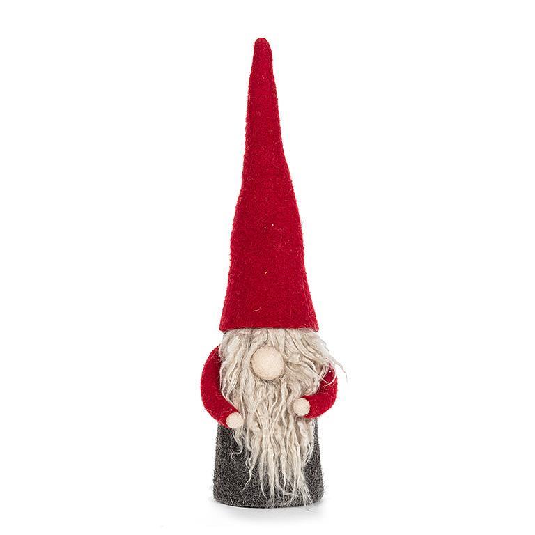 Felted Red Body Gnome - Large