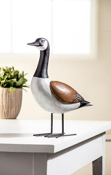 Large standing Canada goose