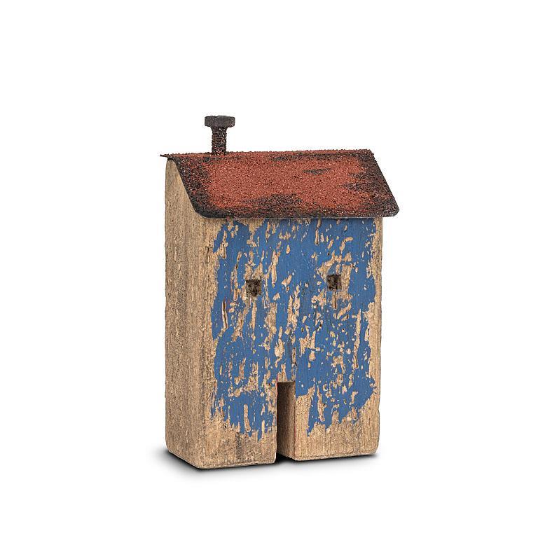Rustic blue  house