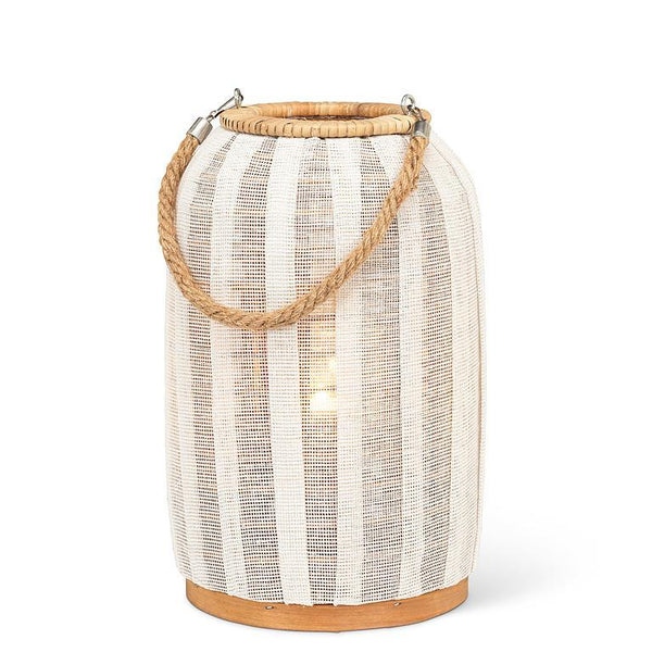 Medium Tall Lantern with Jute Handle