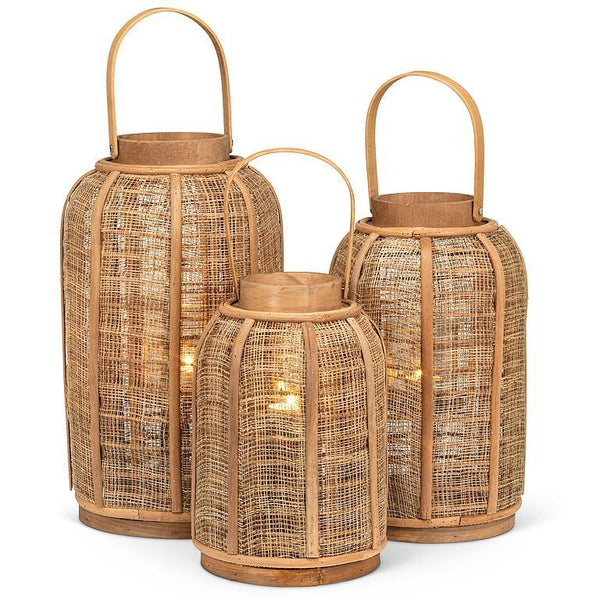 Large Tall Lantern with Handle