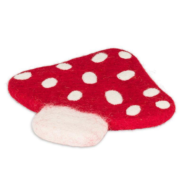 Felted Mushroom Trivet