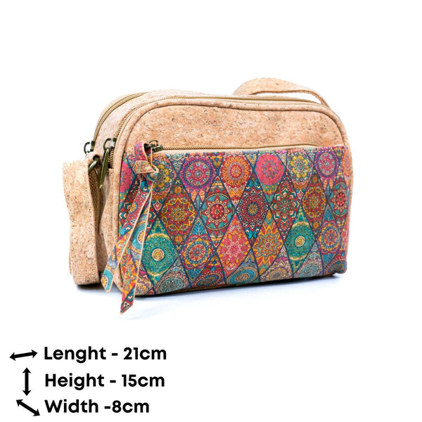 Natural Cork Women's Crossbody Bag BAG-2295: C