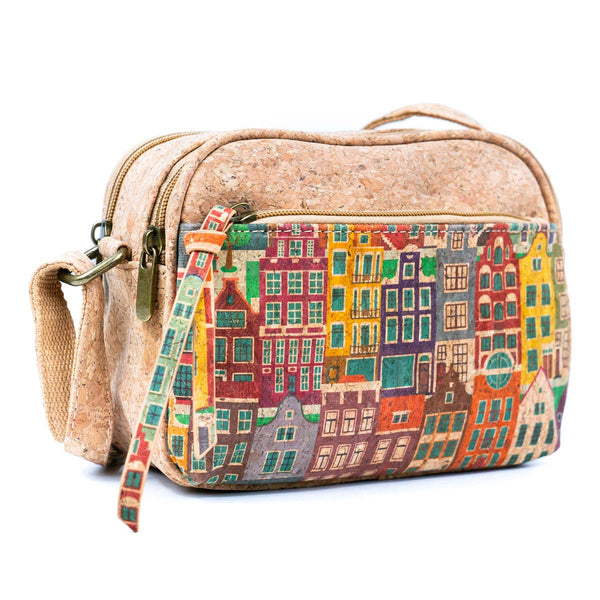 Natural Cork Women's Crossbody Bag BAG-2295: C