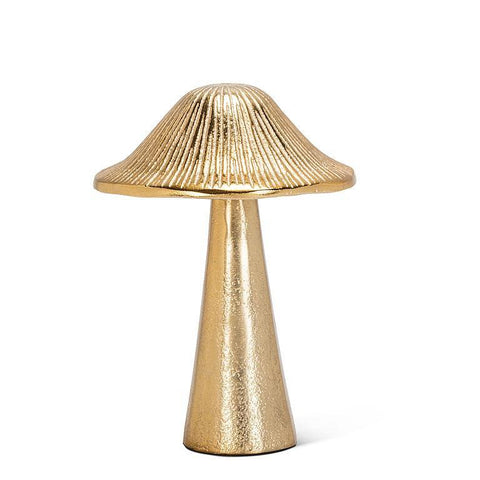 Medium Ribbed Mushroom - Gold