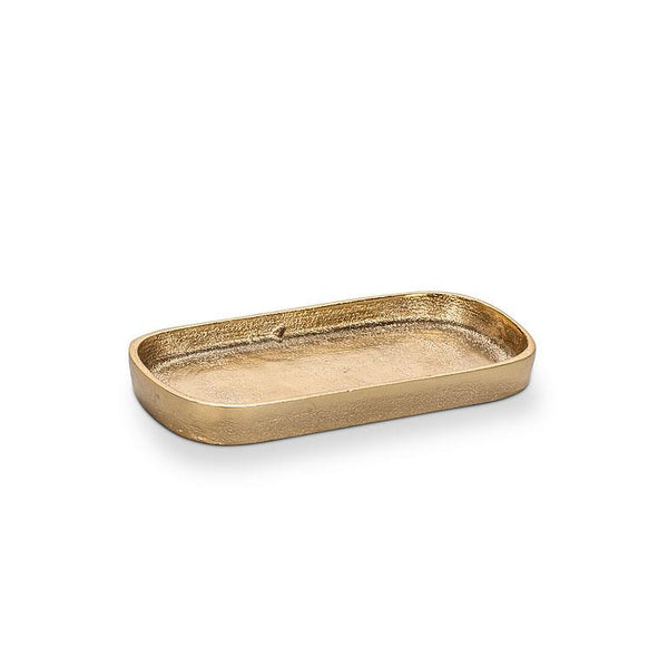 Small  Gold Oval Tray