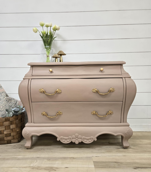 Damask 2pc Set - Entryway Hall Table Mini Bar