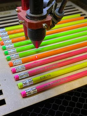 Engraved Pencils - Motivational or Name
