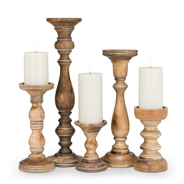 Turned Pillar Holder - Medium