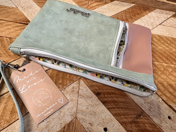 Handmade Wristlet Bag