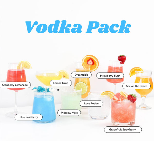 VODKA PACK: 9 Cocktail Bombs