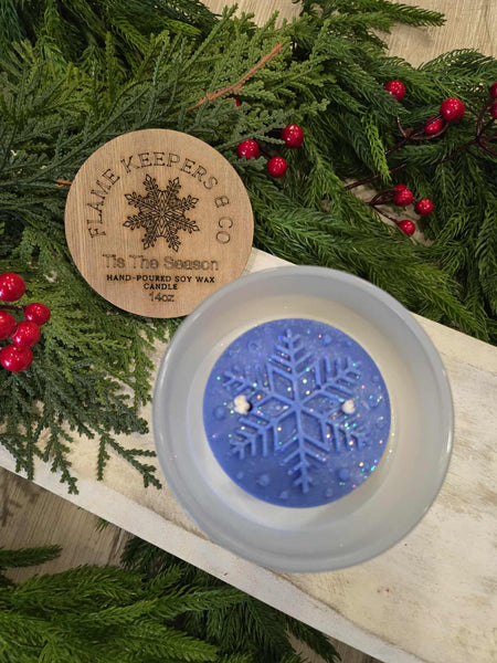 Tis' The Season Soy Wax Candle - 3 Size Options