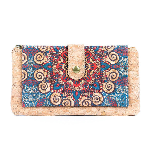 Sleek Vegan Cork Wallet BAG-2302: C