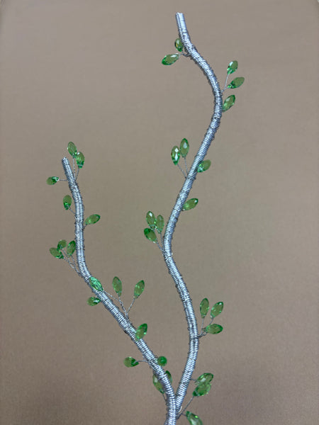 Wire Beaded Plant Stakes Pack of 2 Stakes
