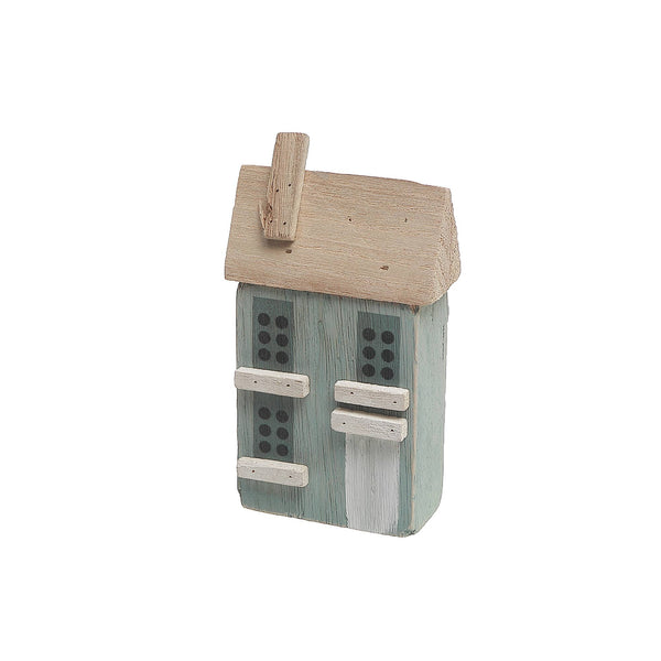 Wooden Single Green House Decor: Green