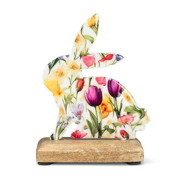Flower Bunny on Base