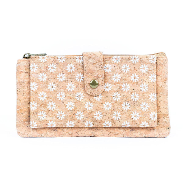 Sleek Vegan Cork Wallet BAG-2302: C