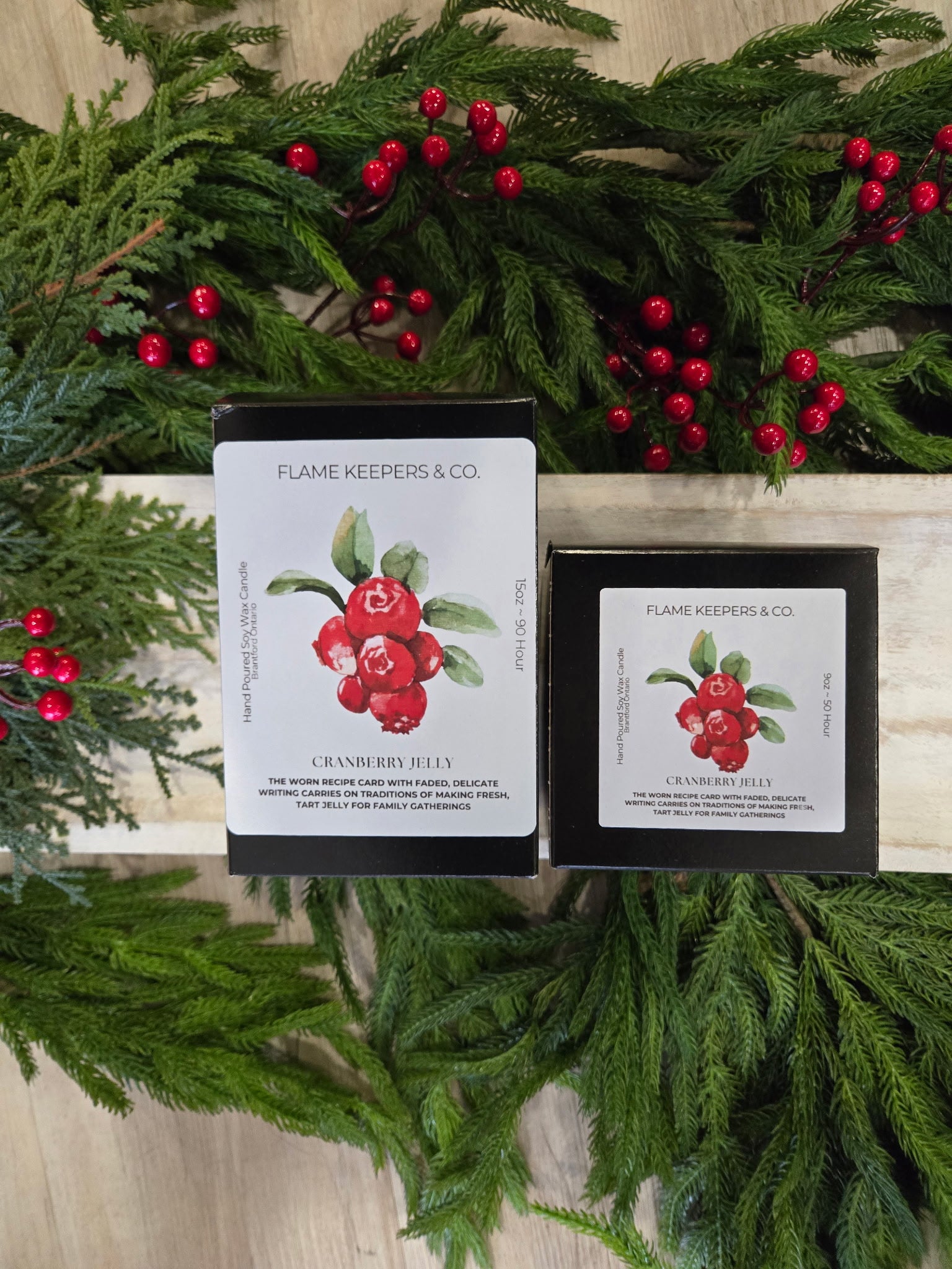 Cranberry Jelly Soy Jar Candle - 2 Size