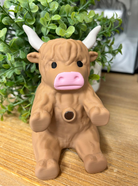Highland Cow 3D Printed - Interchangeable