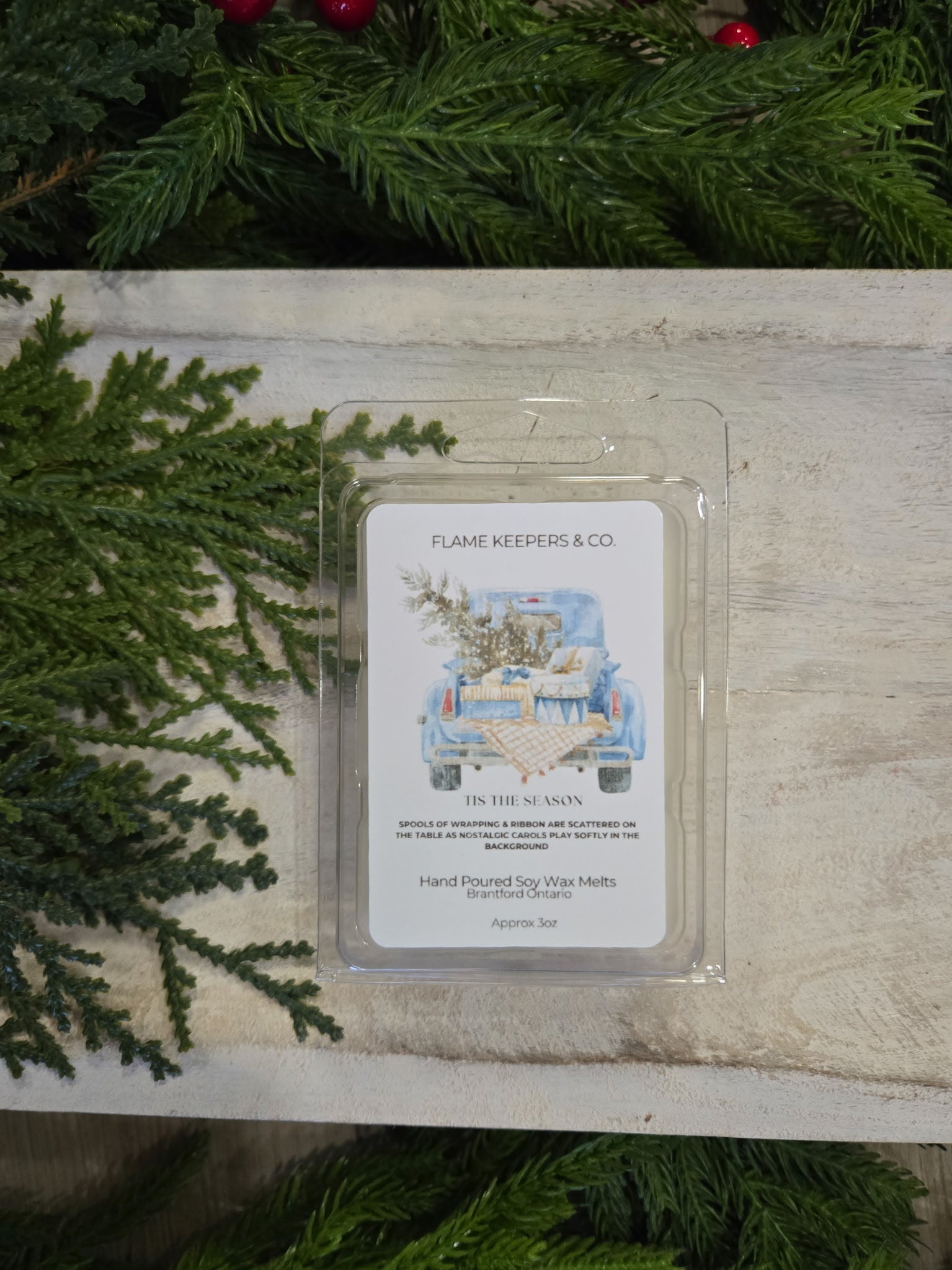 Tis' The Season 3oz Soy Wax Melt