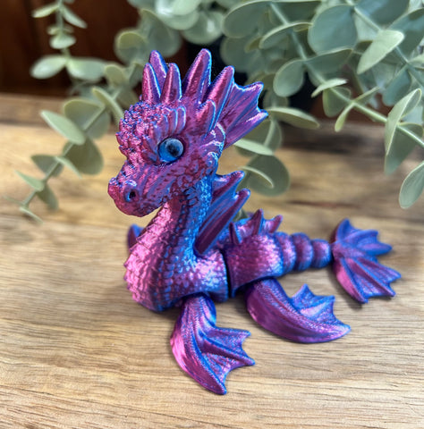 3D Printed Sea Horse- Assorted Colours