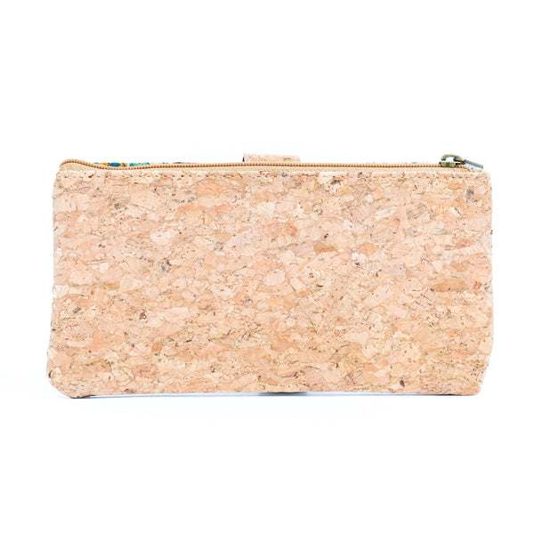 Sleek Vegan Cork Wallet BAG-2302: C