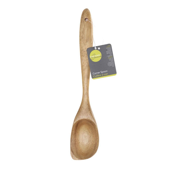Luciano Gourmet Kitchen Wooden Spatula, Spoon,Turner Spoon: Spatula