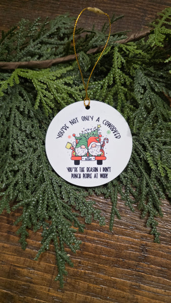 Christmas Coworker Ornament -Assorted
