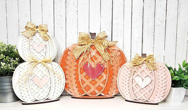 3D DIY Pumpkin Sweater Workshop - 3 Options