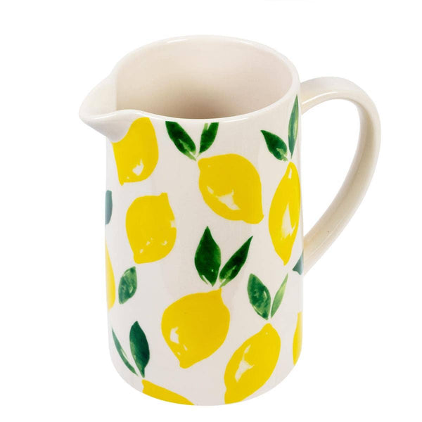 Truu Design Lemons Ceramic Tabletop Decorative Series: Pitcher