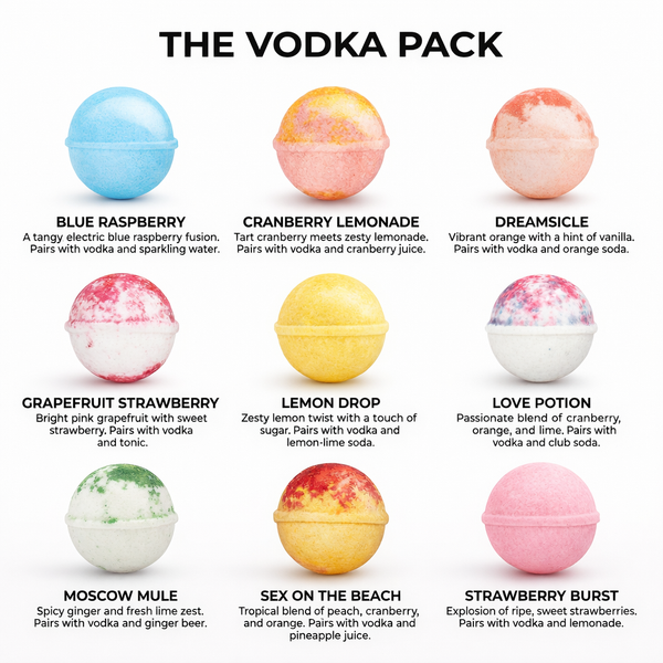 VODKA PACK: 9 Cocktail Bombs