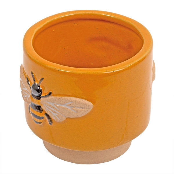 Truu Design Bee Ceramic Planter 3.25"D