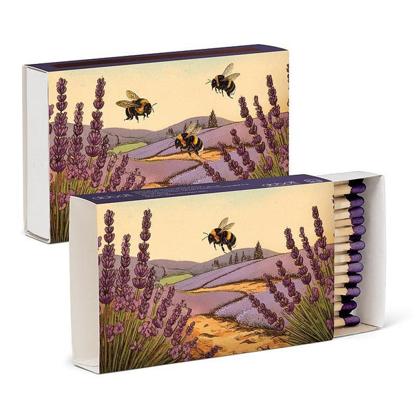 Bee & Lavender Matches - 45 Sticks