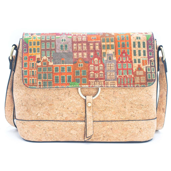Cork crossbody Sardine pattern Bag-2019: C