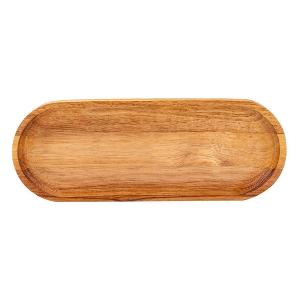 Acacia Wood Serving Tray, 27x10.2x2cm