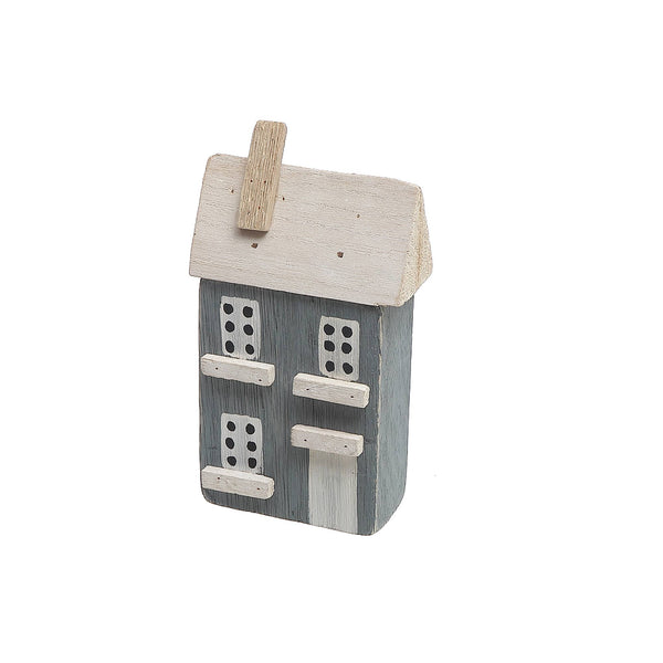 Wooden Single Blue House Decor: Blue